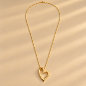 Amora Open Heart Necklace