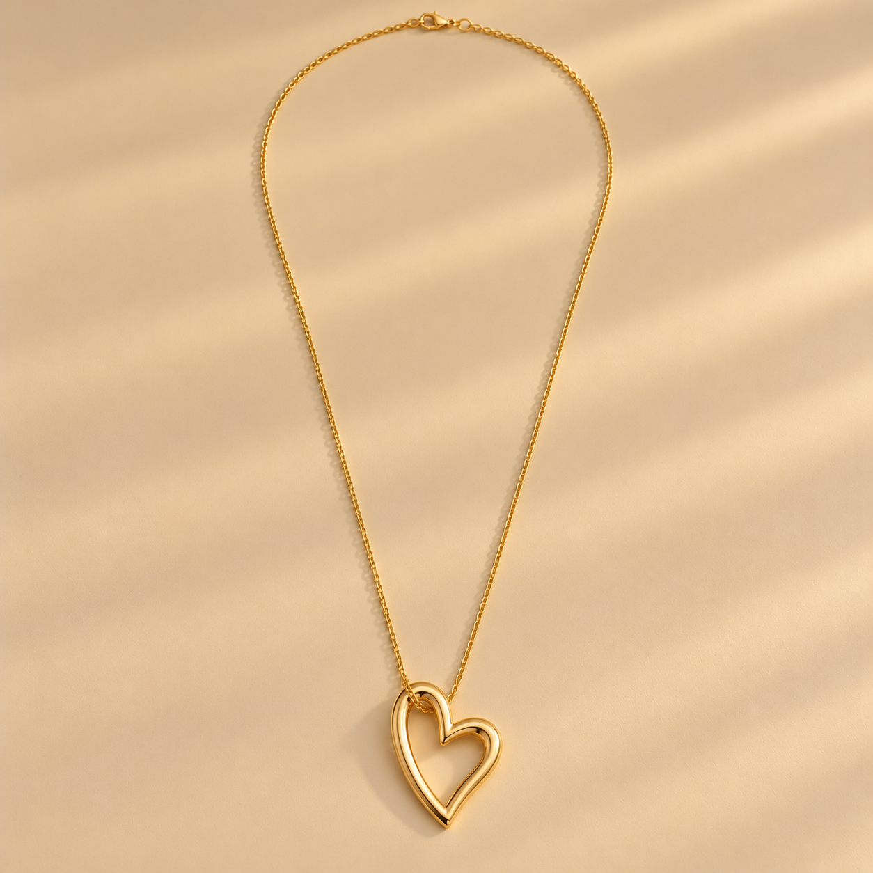 Amora Open Heart Necklace